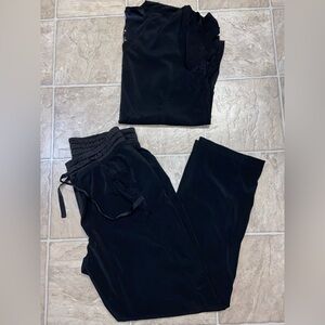 Black Women’s Scrub Set- Top/Bottom